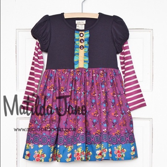 Matilda Jane Elegant Austin dress (Jane Exclusive) Secret Fields size 8 - Picture 8 of 8